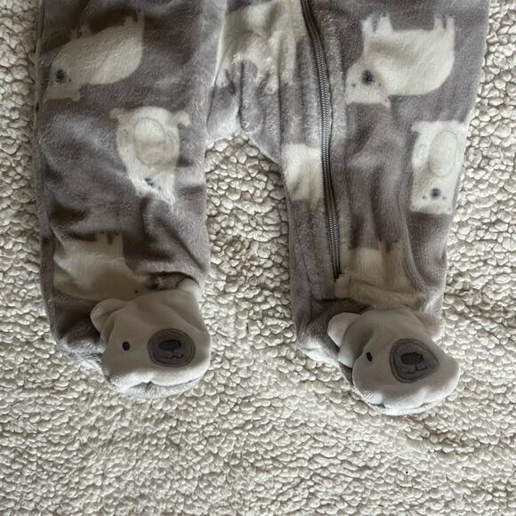 Carters Baby fleece jumpsuit - Picture 3 of 5
